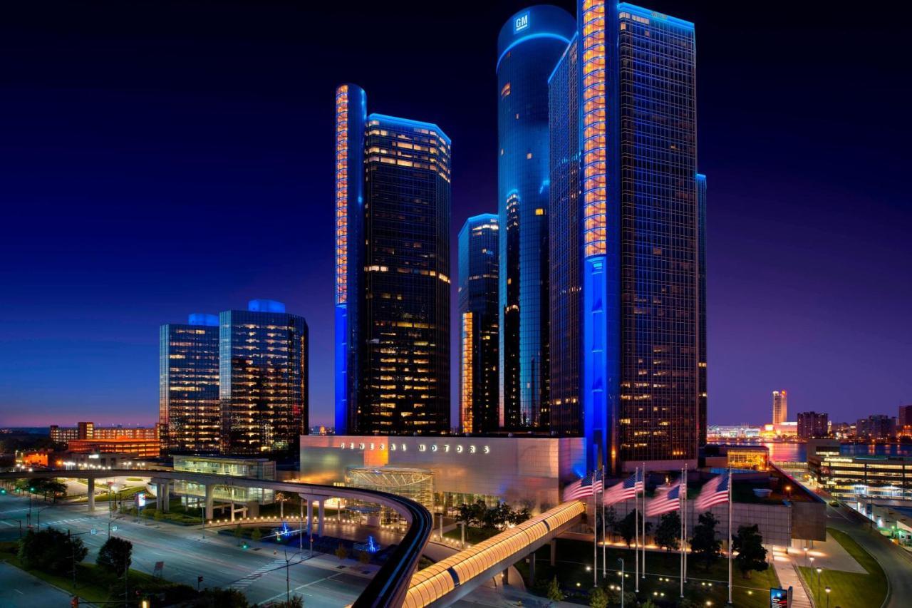 Отель Detroit Marriott At The Renaissance Center Экстерьер фото